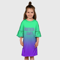 Детское платье 3D Northern lights gradient - фото 2
