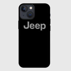 Чехол для iPhone 13 mini Jeep silver