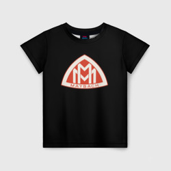 Детская футболка 3D Maybach logo
