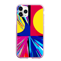 Чехол для iPhone 11 Pro Max матовый Pop art composition - neural network