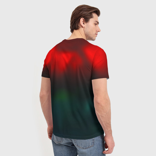 Мужская футболка 3D Ракетные войска ПВО, цвет 3D печать - фото 4