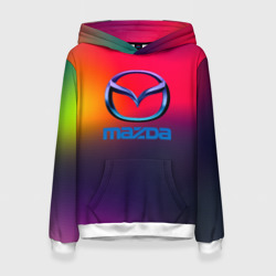 Женская толстовка 3D Mazda gradient