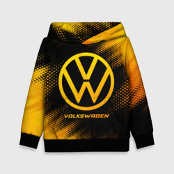 Детская толстовка 3D Volkswagen - gold gradient