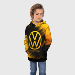 Детская толстовка 3D Volkswagen - gold gradient - фото 2