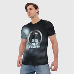 Мужская футболка 3D Алан Вейк 2 - фото 2