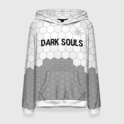 Dark Souls glitch на светлом фоне: символ сверху – Женская толстовка 3D с принтом купить со скидкой в -32%