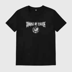 Мужская футболка хлопок Cradle of Filth: emblem