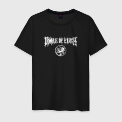 Мужская футболка хлопок Cradle of Filth: emblem