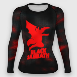 Женский рашгард 3D Black Sabbath краски метал