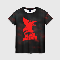 Black Sabbath краски метал – Женская футболка 3D с принтом купить со скидкой в -26%