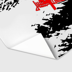 Бумага для упаковки 3D Judas Priest rock fest краски - фото 2