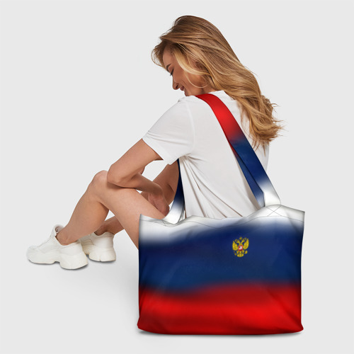 Пляжная сумка 3D Символика России герб - фото 6