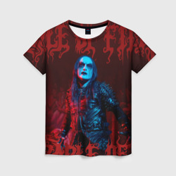 Женская футболка 3D Cradle Of Filth: Dani Filth