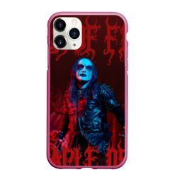 Чехол для iPhone 11 Pro Max матовый Cradle Of Filth: Dani Filth