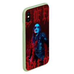 Чехол для iPhone XS Max матовый Cradle Of Filth: Dani Filth - фото 2