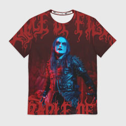Мужская футболка 3D Cradle Of Filth: Dani Filth