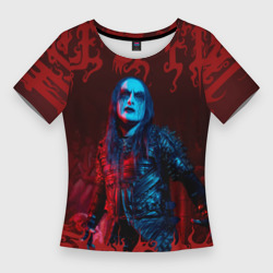 Женская футболка 3D Slim Cradle Of Filth: Dani Filth