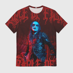 Мужская футболка 3D Cradle Of Filth: Dani Filth