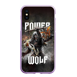 Чехол для iPhone XS Max матовый Powerwolf: werewolf