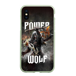 Чехол для iPhone XS Max матовый Powerwolf: werewolf