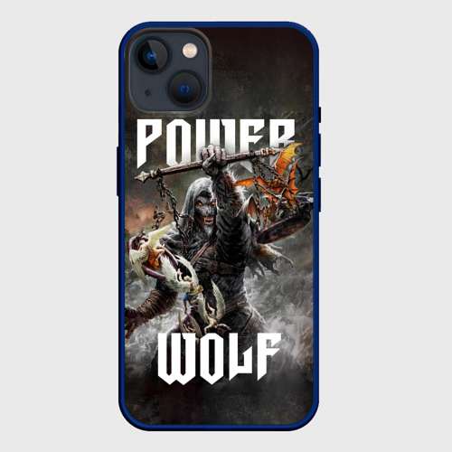 Чехол для iPhone 14 Plus с принтом Powerwolf: werewolf, вид спереди #2