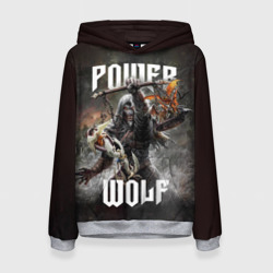 Женская толстовка 3D Powerwolf: werewolf