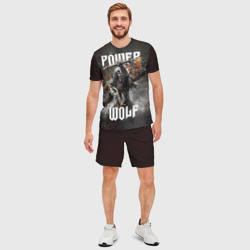 Мужской костюм с шортами 3D Powerwolf: werewolf - фото 2