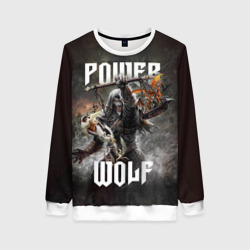 Женский свитшот 3D Powerwolf: werewolf