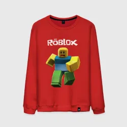 Мужской свитшот хлопок Roblox бегущий персонаж