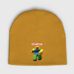 Детская шапка демисезонная Roblox бегущий персонаж