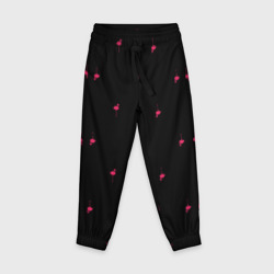 Детские брюки 3D Розовый фламинго патерн