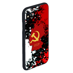 Чехол для iPhone XS Max матовый Назад в СССР - фото 2