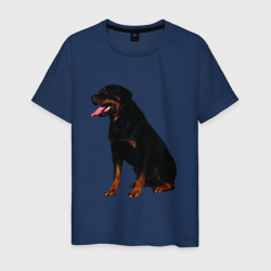 Мужская футболка хлопок Rottweiler