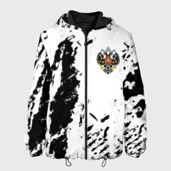 Мужская куртка 3D Россия спорт краски герб