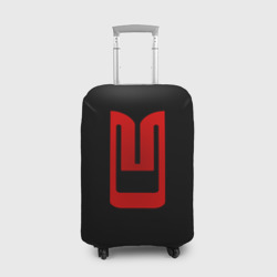 Чехол для чемодана 3D Москвич лого авто