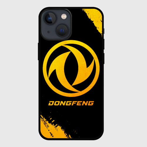 Чехол для iPhone 13 mini Dongfeng - gold gradient