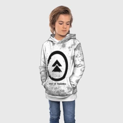 Детская толстовка 3D Ghost of Tsushima glitch на светлом фоне - фото 2