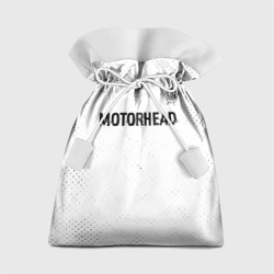 Подарочный 3D мешок Motorhead glitch на светлом фоне: символ сверху