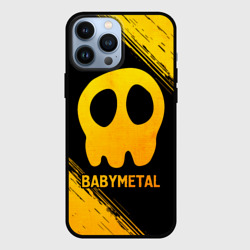 Чехол для iPhone 13 Pro Max Babymetal - gold gradient