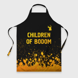 Фартук 3D Children of Bodom - gold gradient: символ сверху