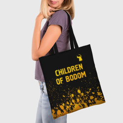 Шоппер 3D Children of Bodom - gold gradient: символ сверху - фото 2