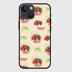 Чехол для iPhone 13 mini Машина ретро - Beam ng pattern