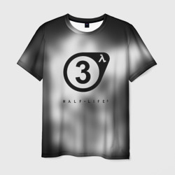 Мужская футболка 3D Half life 3 black