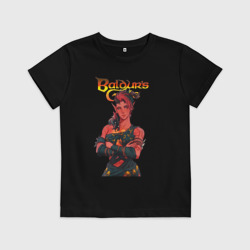 Детская футболка хлопок Карлах - врата балдура