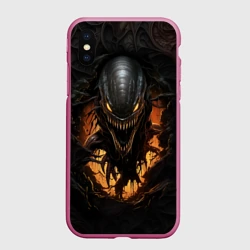 Чехол для iPhone XS Max матовый Монстр внутри меня