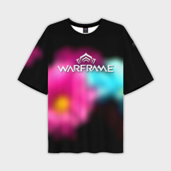 Мужская футболка oversize 3D Warframe true color