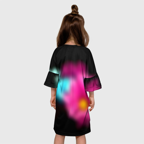 Детское платье 3D Warframe true color, цвет 3D печать - фото 5