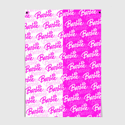 Постер Bardie - white - pattern 