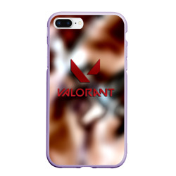 Чехол для iPhone 7Plus/8 Plus матовый Valorant riot games
