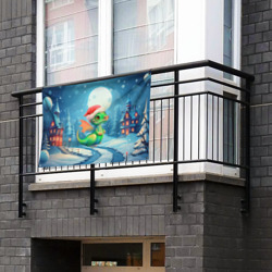 Флаг-баннер Новогодний дракон    2024 - фото 2